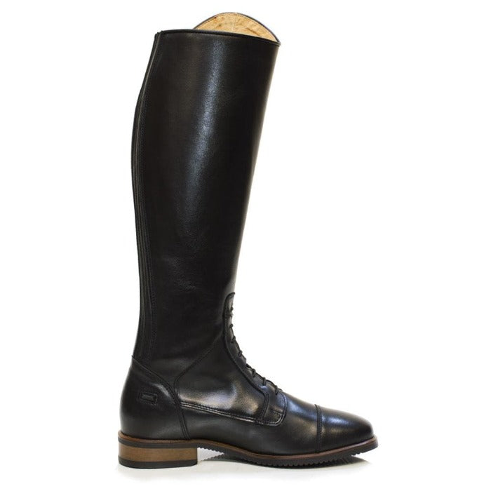 Graceland Long Riding Boot- Black - Bareback Footwear