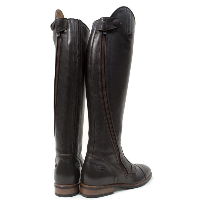 Graceland Long Riding Boot - Brown - Bareback Footwear