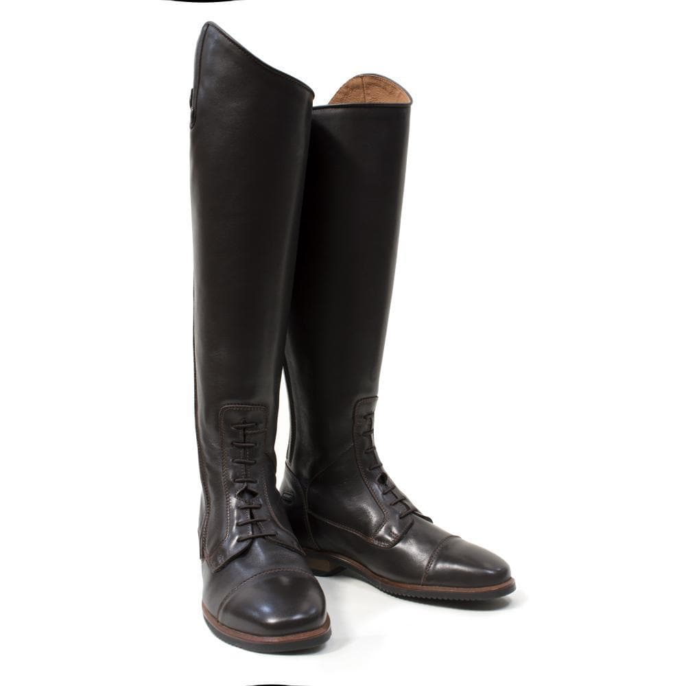 Graceland Long Riding Boots - Brown - Made to Measure - Bareback Footwear