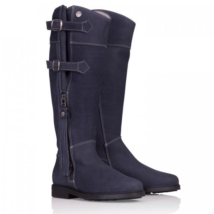 Lucianna Boots - Blue- Standard & Wide calf - Bareback Footwear