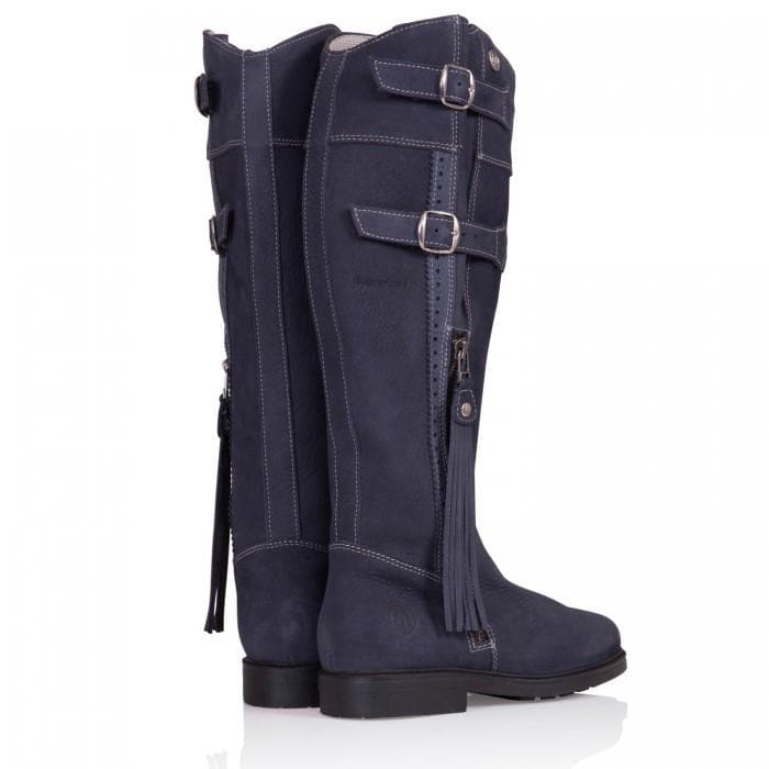 Lucianna Boots - Blue- Standard & Wide calf - Bareback Footwear