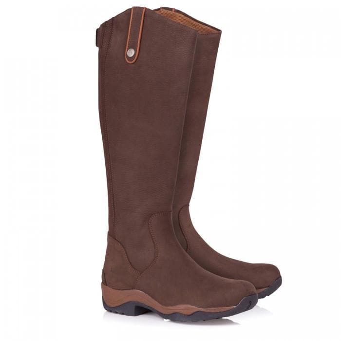 Montana Riding Boots - Brown - Bareback Footwear