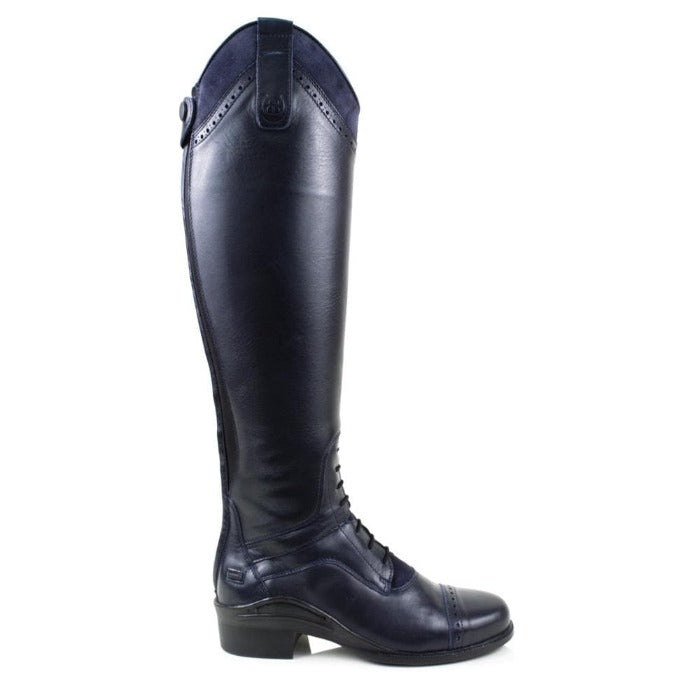 Phoenix Long Riding Boot-Navy - Bareback Footwear