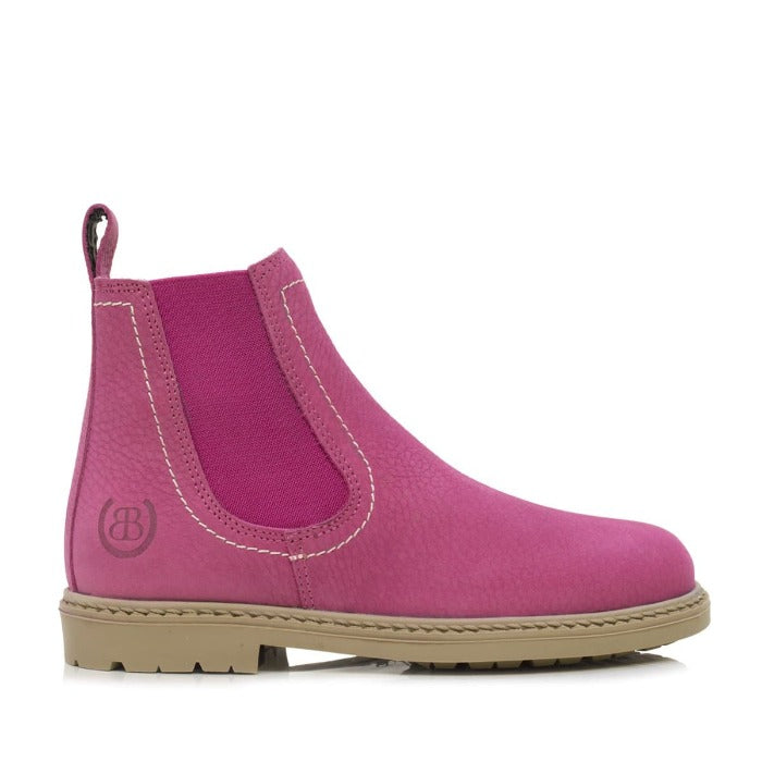 Toddy Raspberry  Chidlrens Short Boot - Bareback Footwear