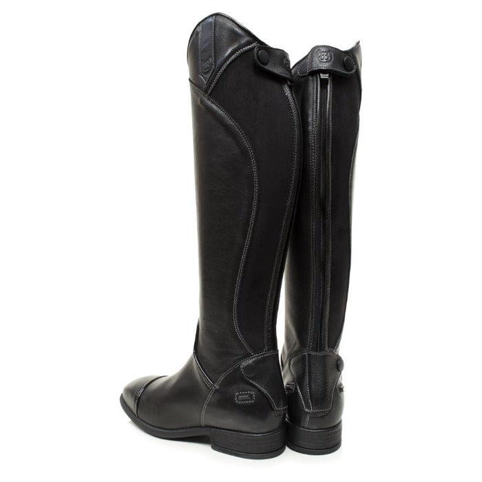 Georgia - Long Riding Boot - Black - Bareback Footwear