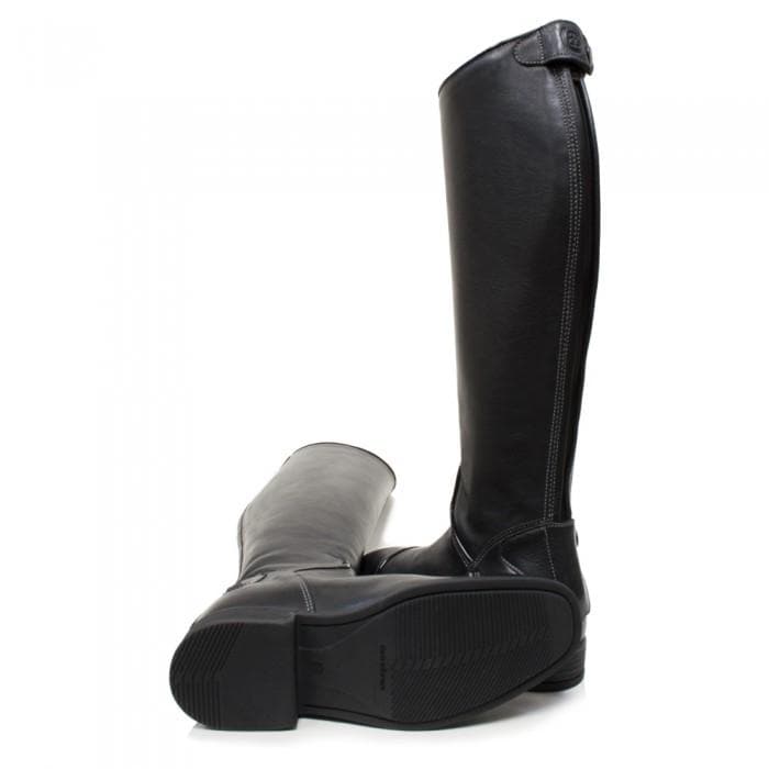 Georgia - Long Riding Boot-Black-Made to Measure - Bareback Footwear