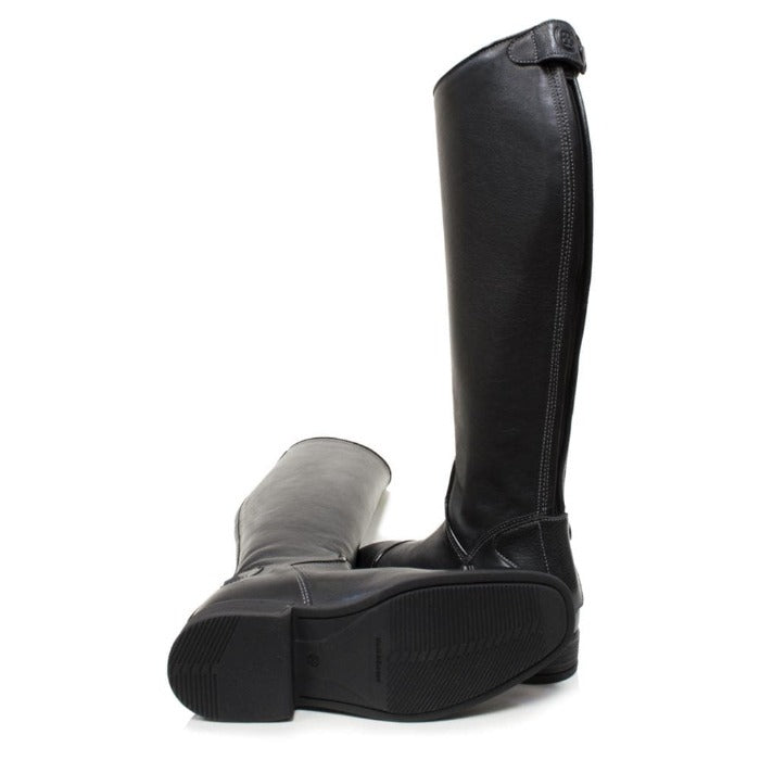 Georgia - Long Riding Boot - Black - Bareback Footwear