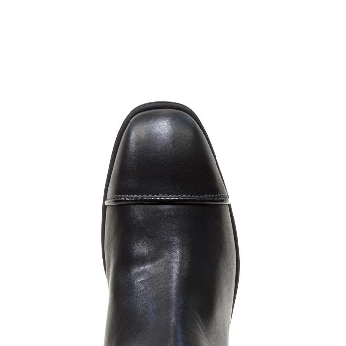 Georgia - Long Riding Boot - Black - Bareback Footwear