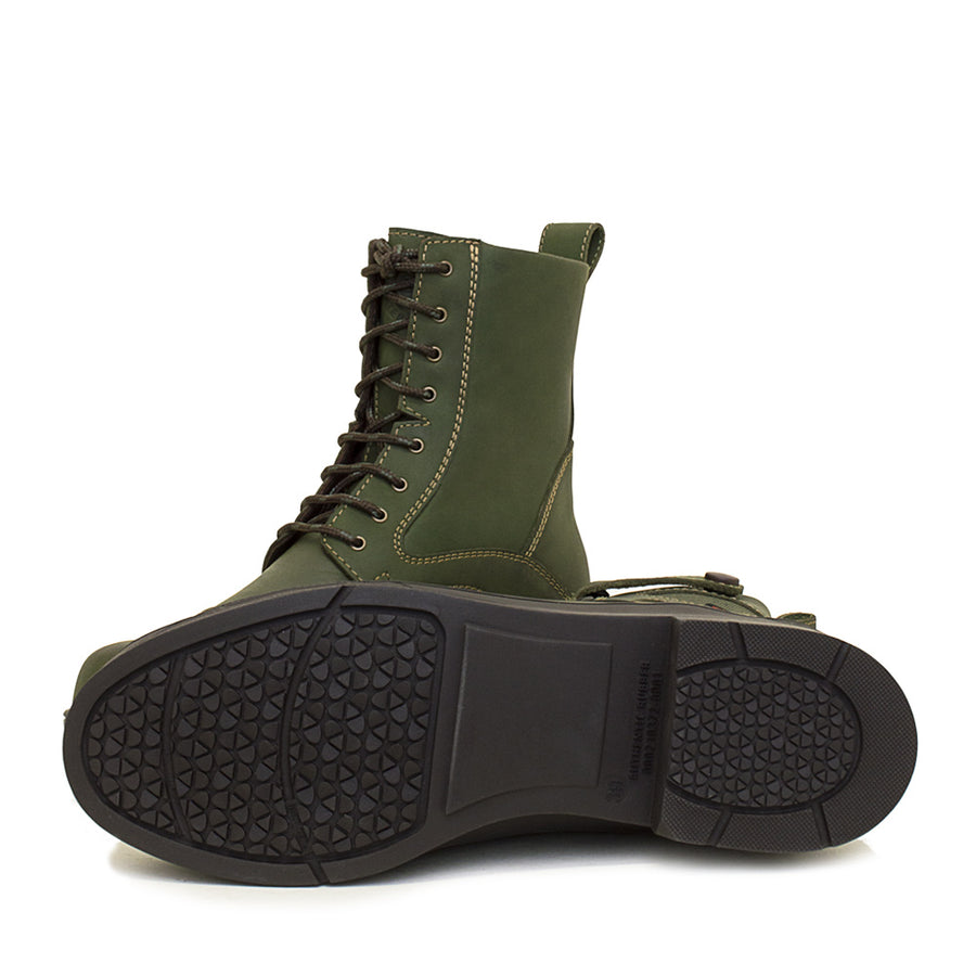 Kentucky Storm Waterproof Jodhpur Boots Forest Bareback Footwear