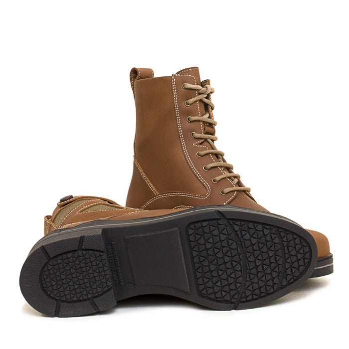 tan short riding boots
